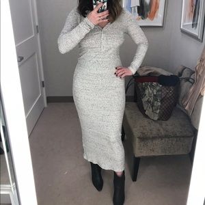 SOLD David Lerner Fitted Sweater Dress Size M